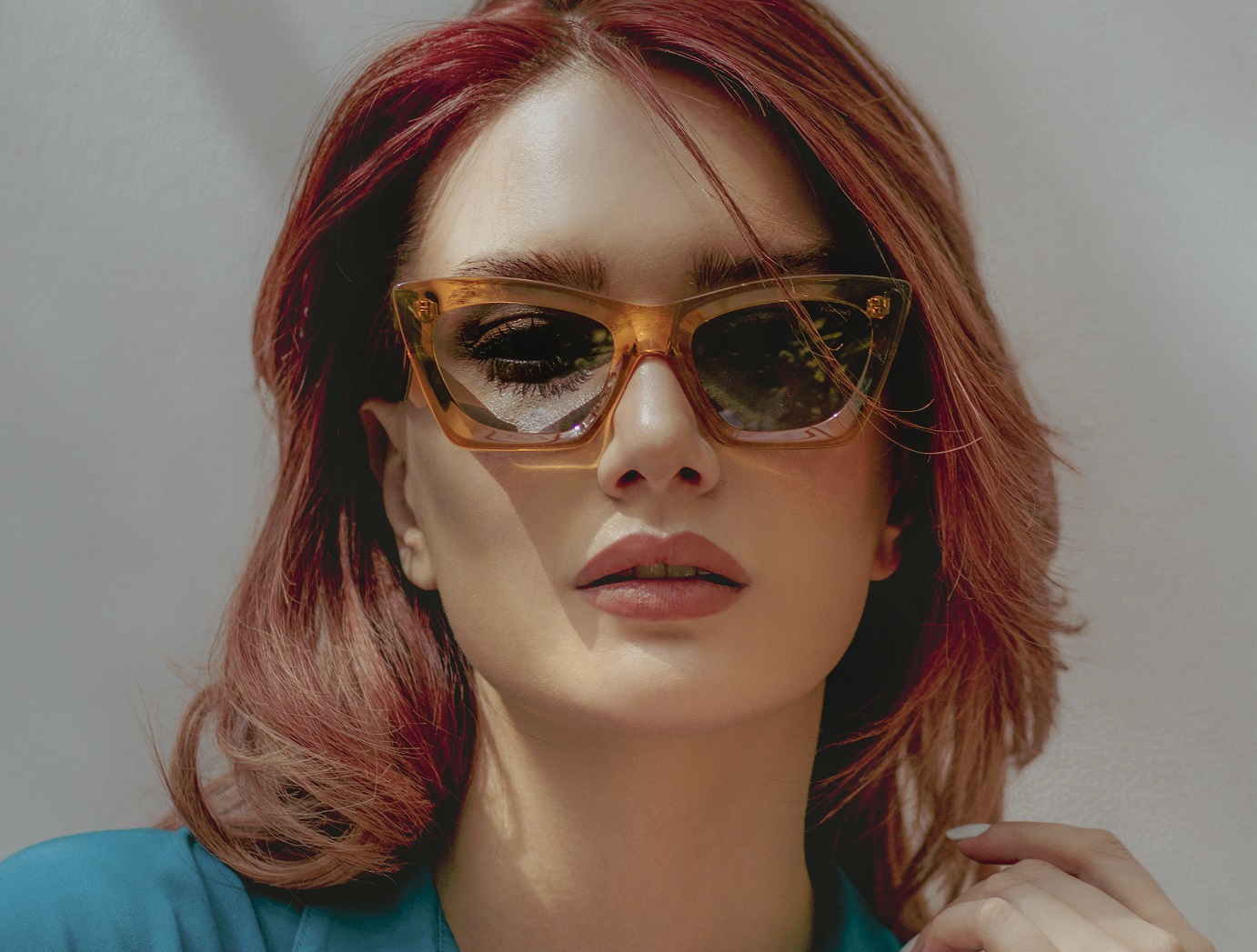 عینک آفتابی زنانه ی گربه ای - وزن عینک آفتابی