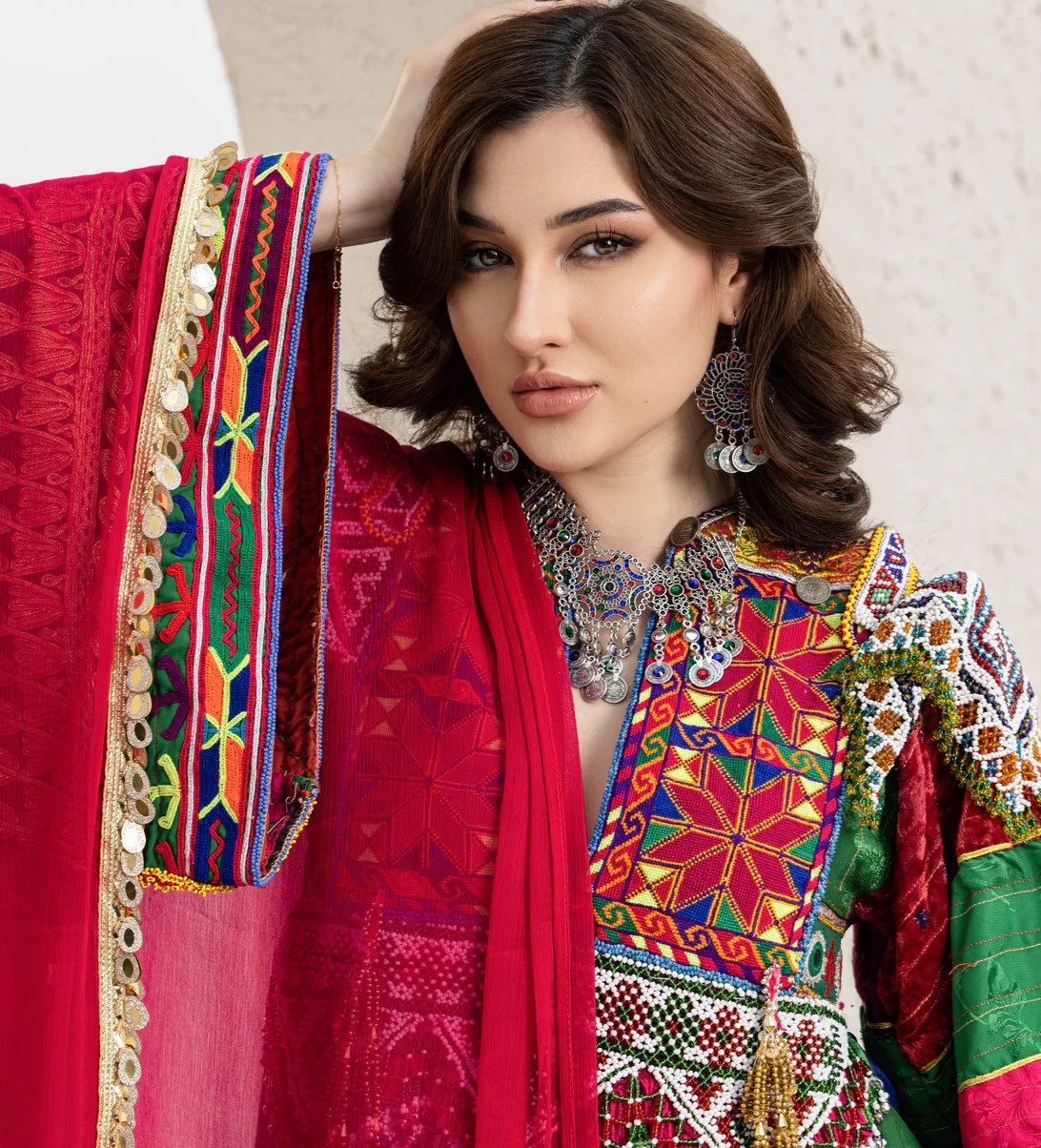 لباس سنتی یلدایی - استایل یلدایی