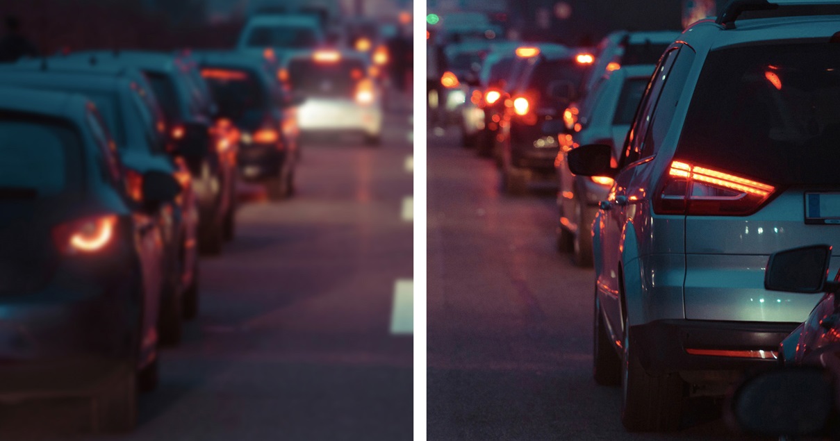 دید افراد مبتلا به آستیگماتیسم - تست آستیگمات چشم