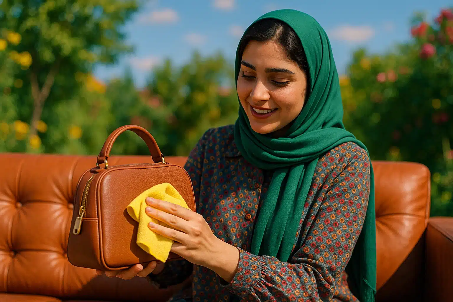 مراقبت از چرم مصنوعی