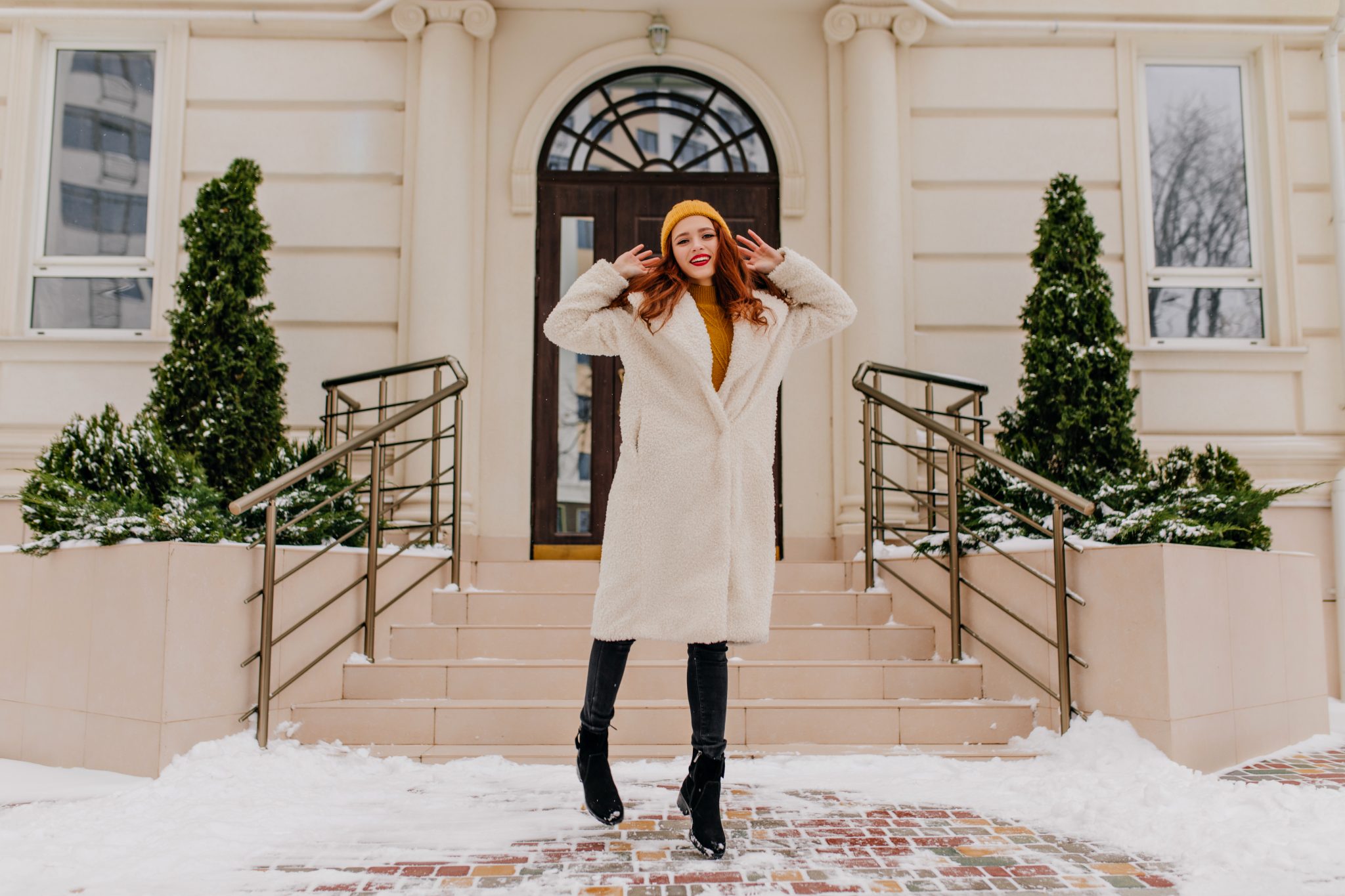 استایل زمستانی دخترانه