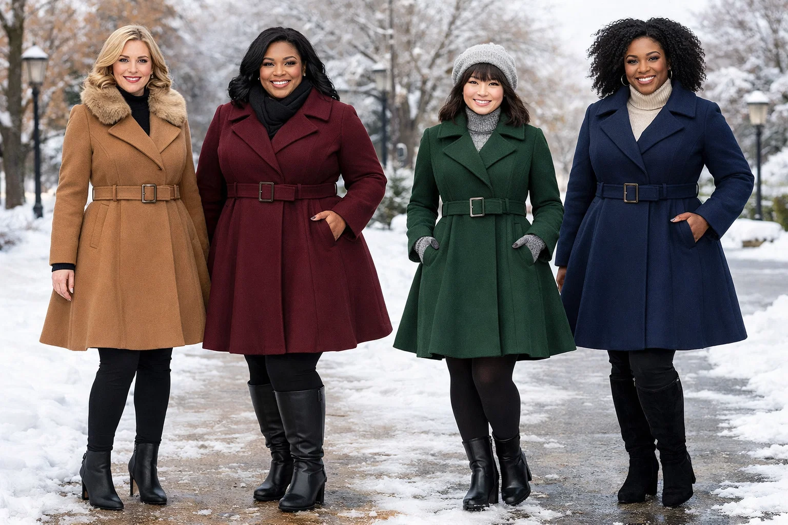 استایل زمستانی دخترانه