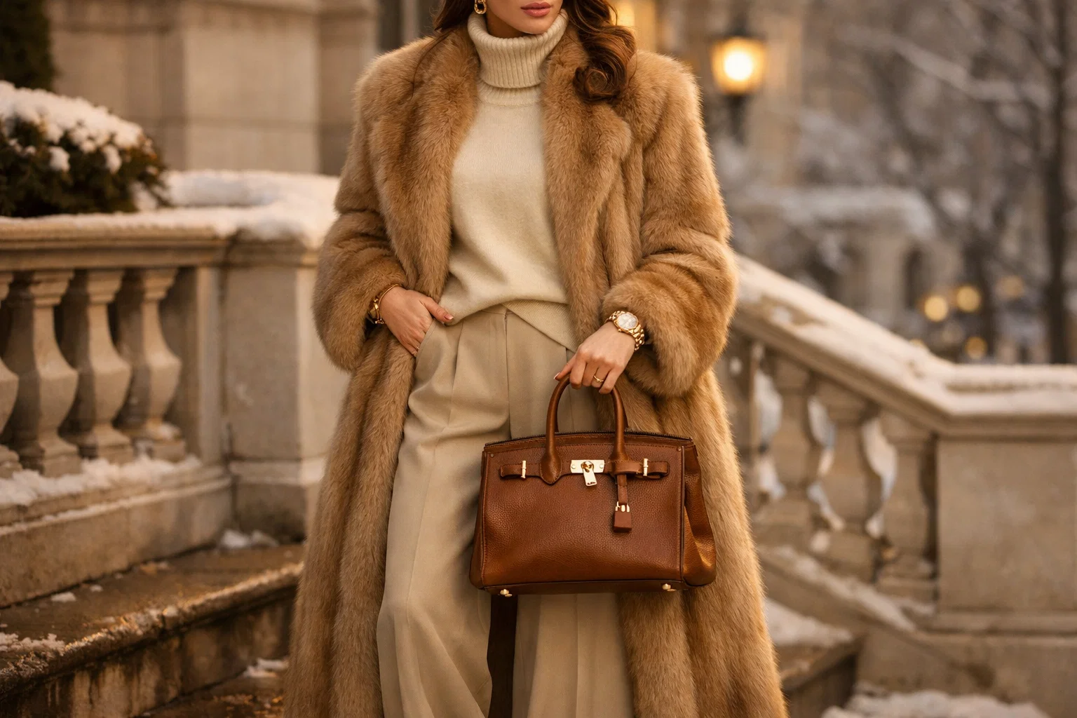 استایل اولد مانی دخترانه زمستانی