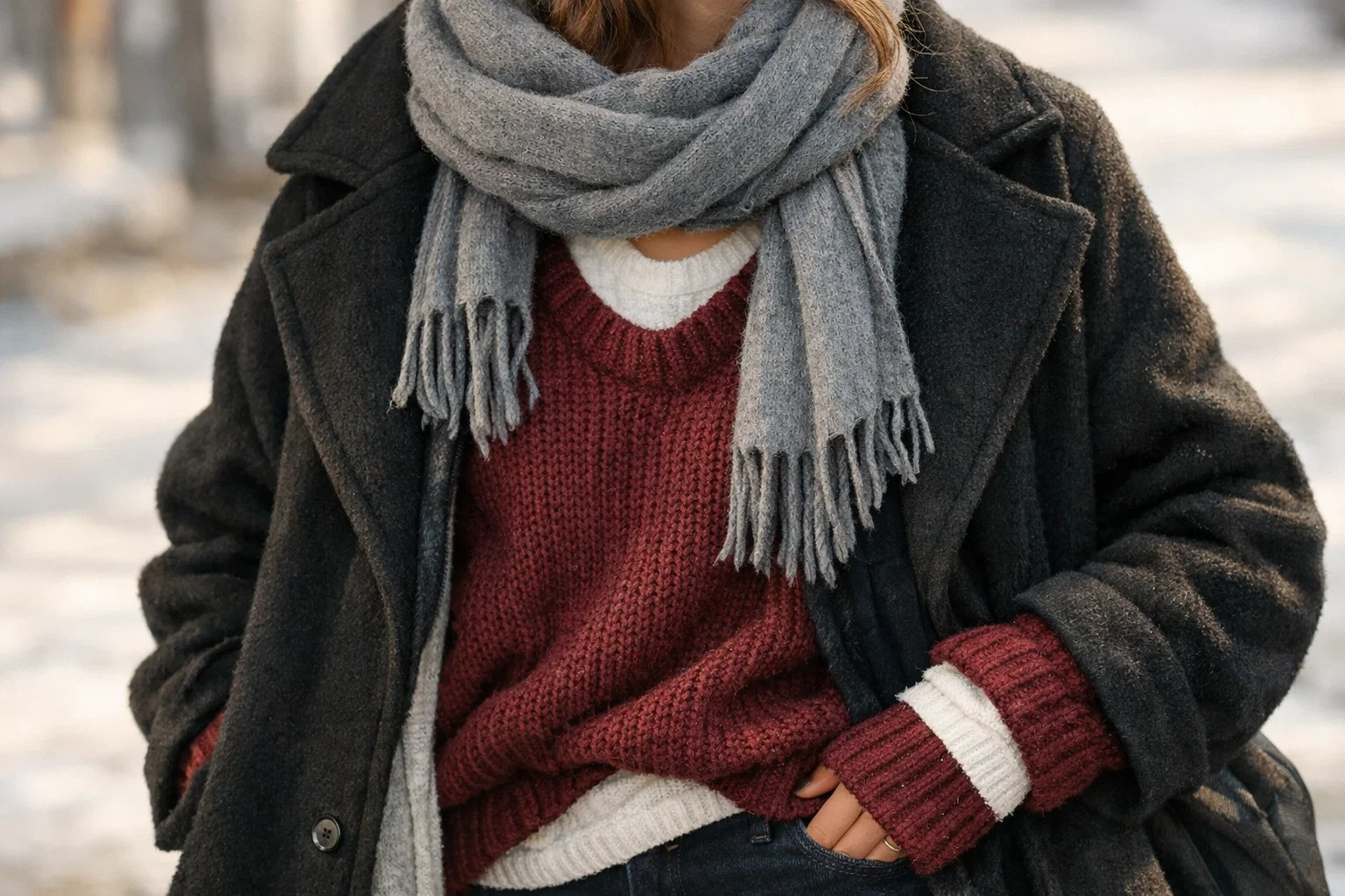 استایل زمستانی دخترانه