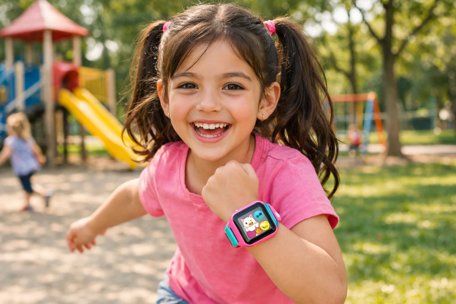 ساعت مچی هوشمند دخترانه بچه گانه