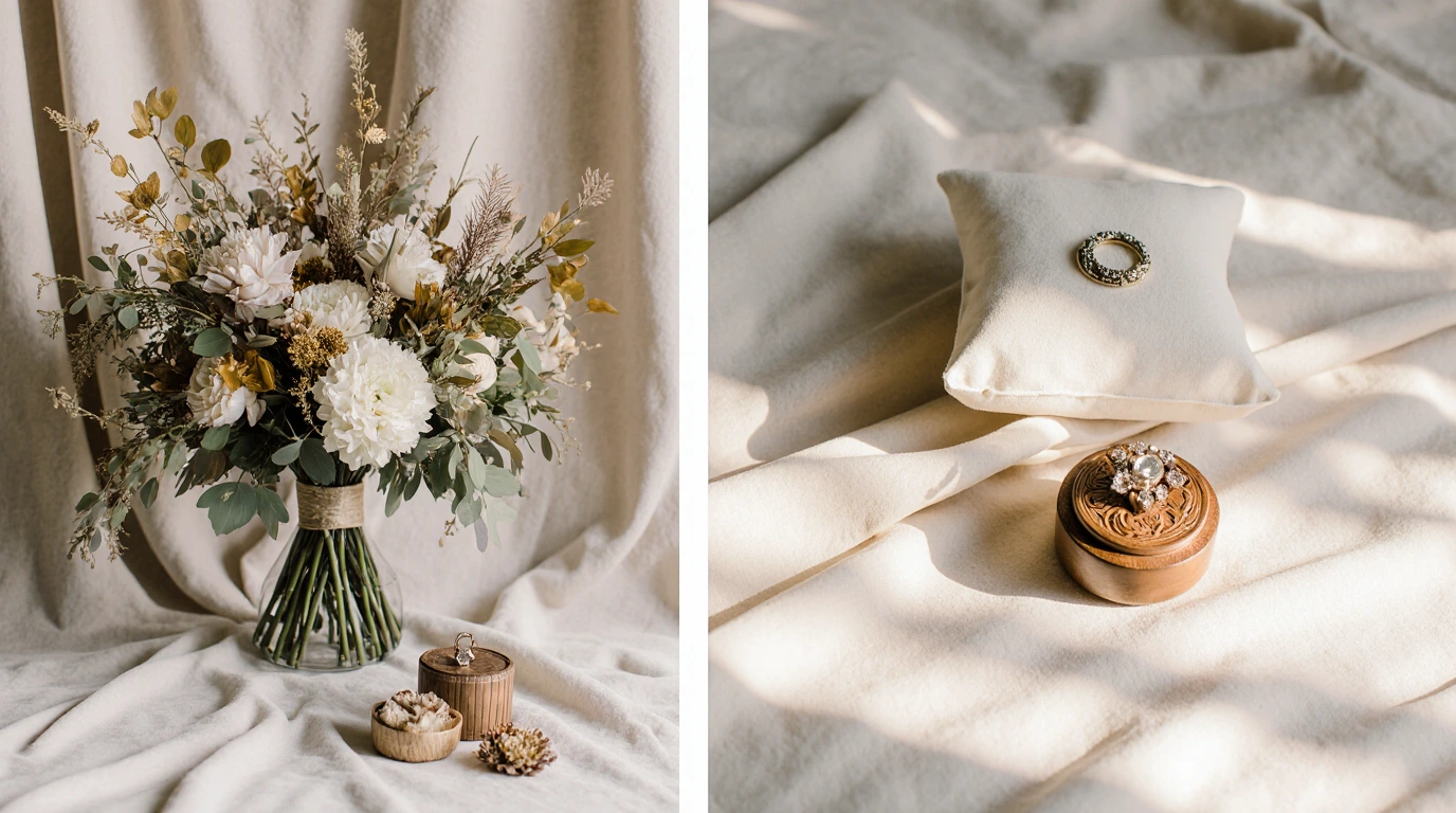 دسته گل عروس