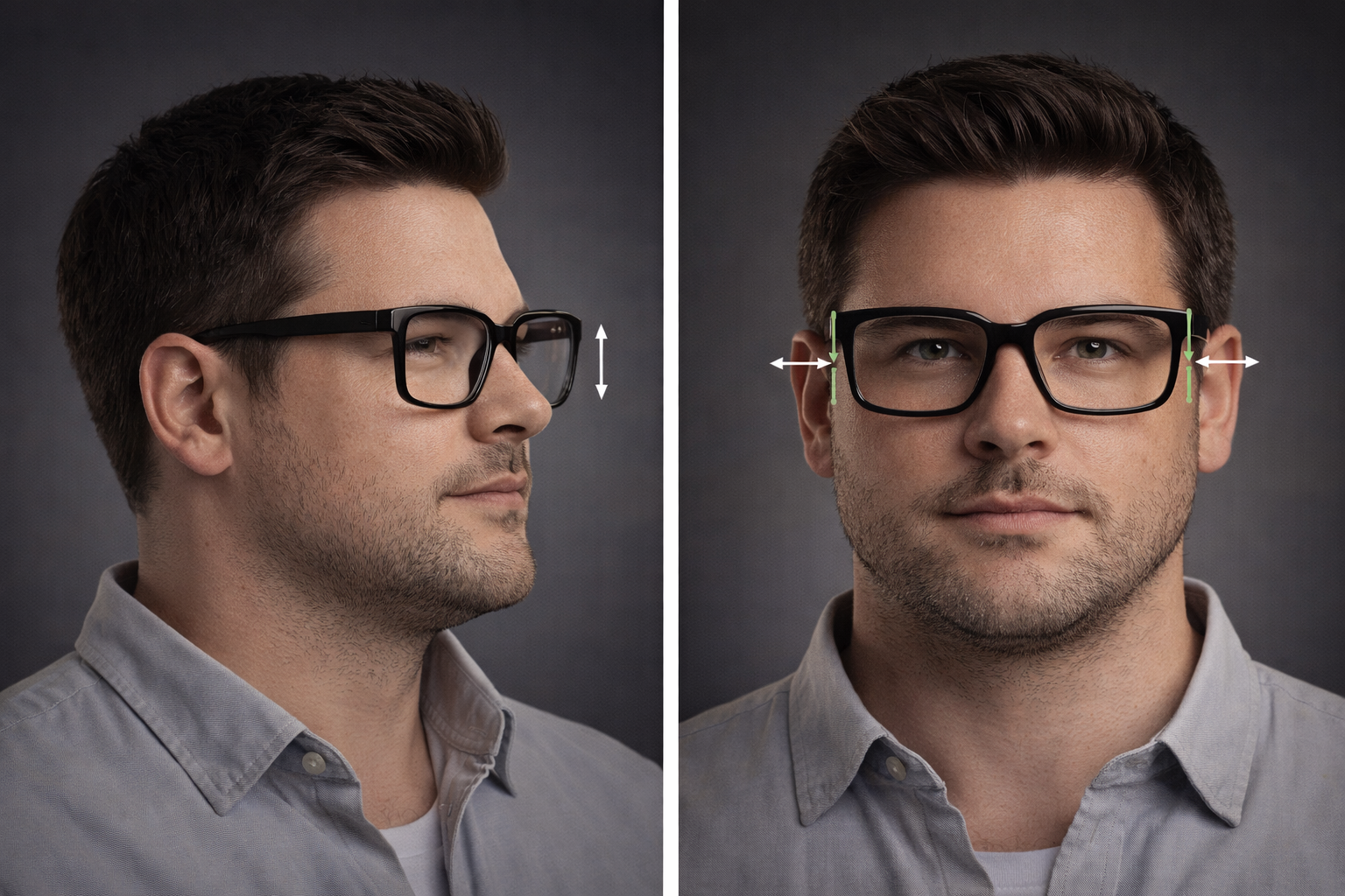 فریم عینک طبی مردانه سایز بزرگ