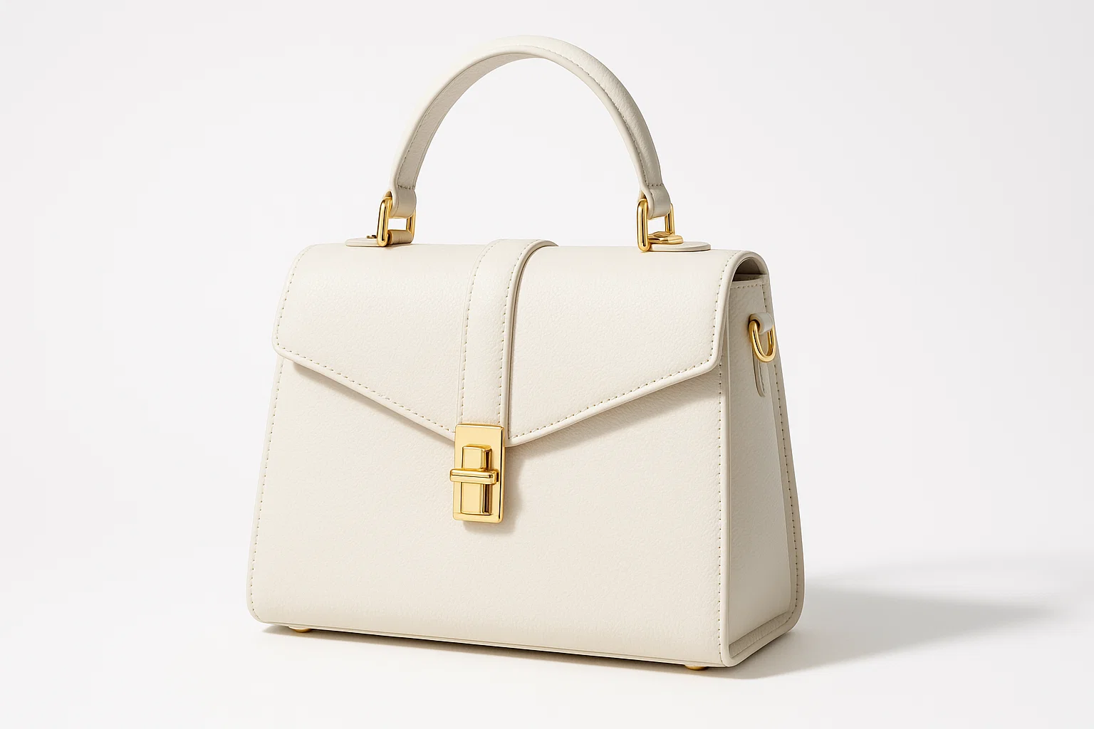 کیف چرمی سفید