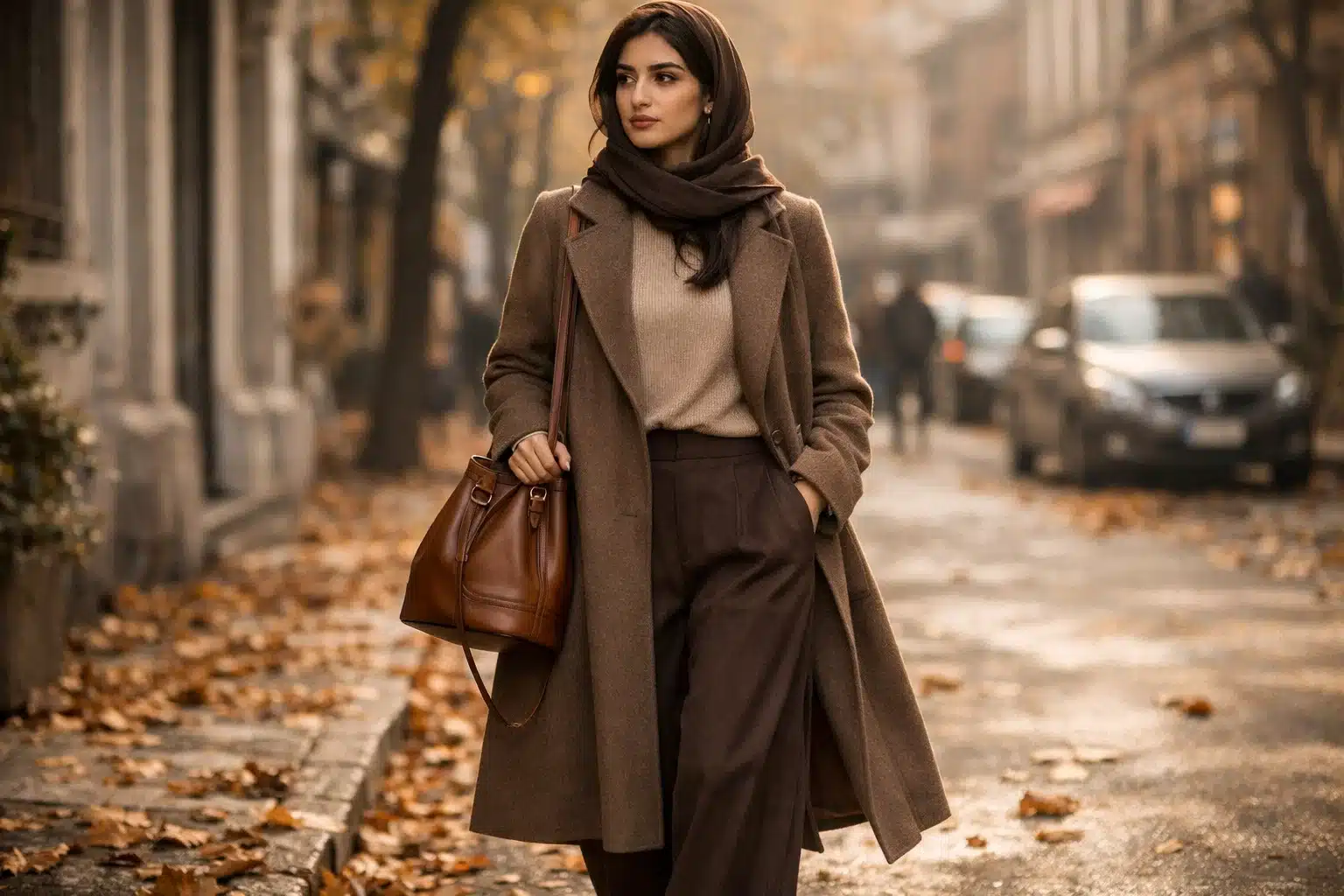 استایل قهوه ای