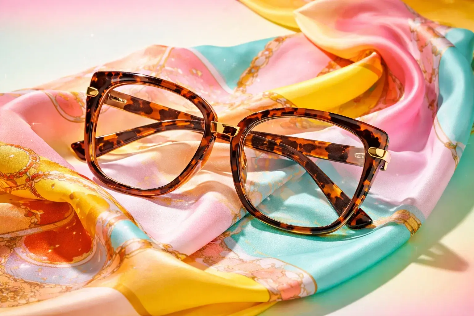 عینک مطالعه دخترانه