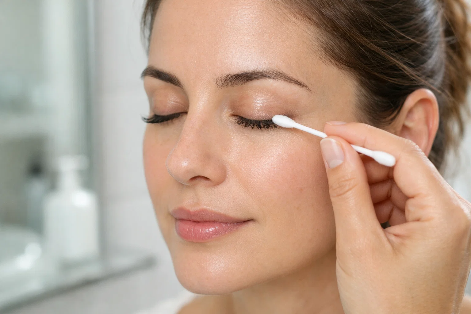 درمان گل مژه